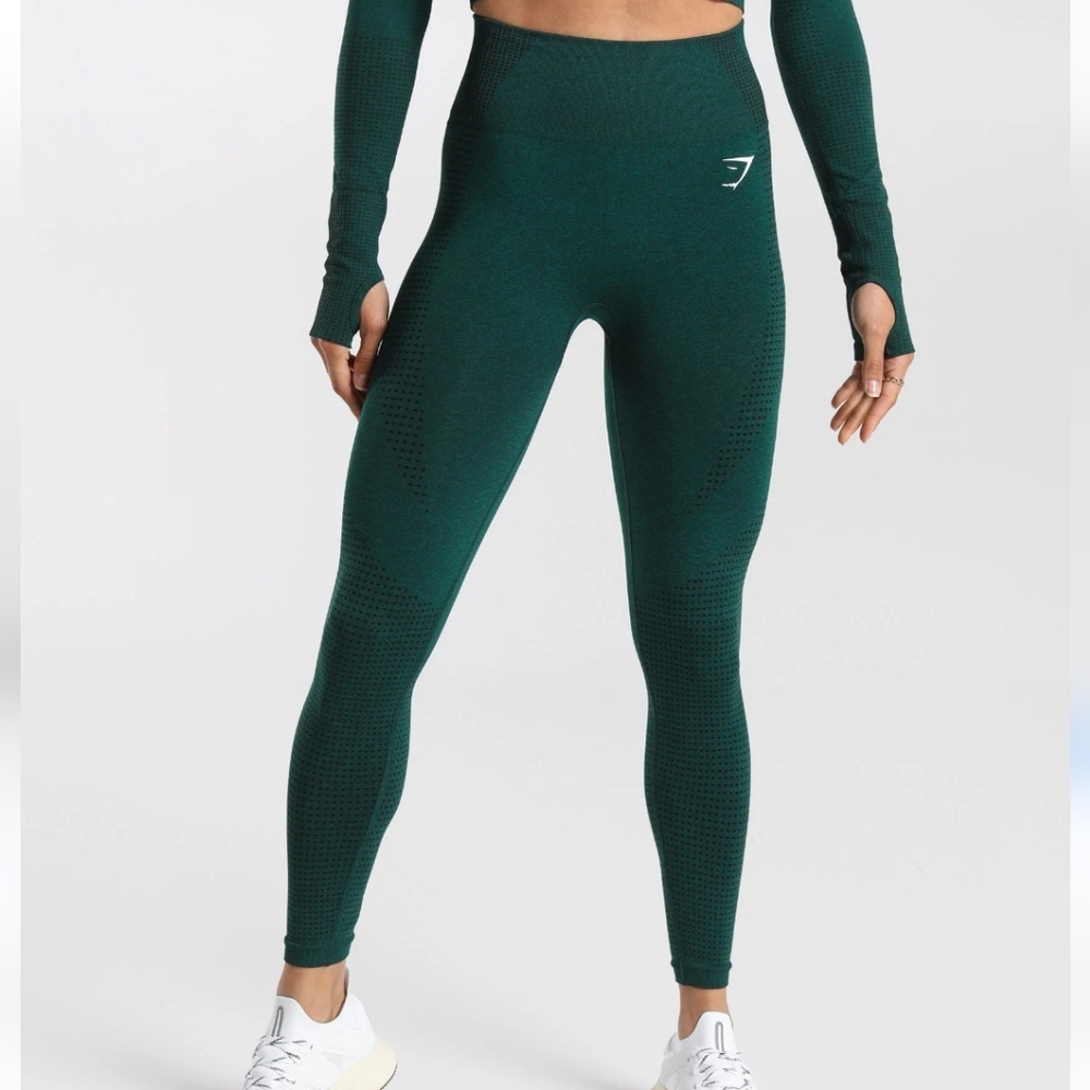 Gymshark Vital Seamless 2.0 Leggings in Teal